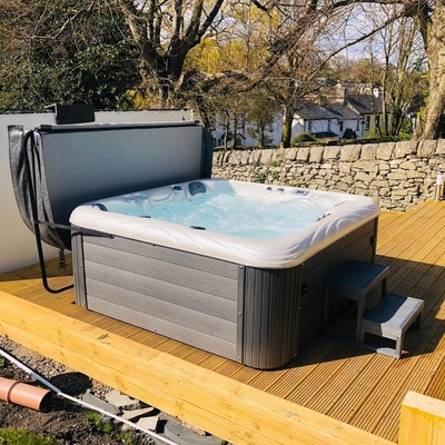 Ванны горячего источника водоворота джакузи спа людей бальбоа 6 Freestanding