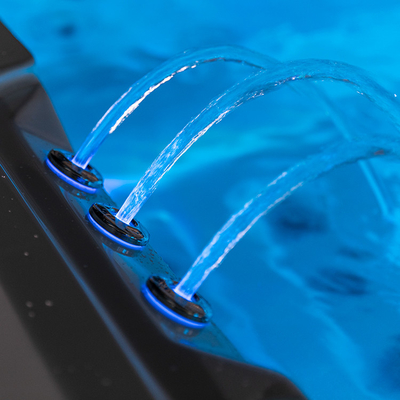 ISO9001 Whirlpool Spa Hot Tub Acrylic Outdoor Massage Spa Bathtubs (Спа для массажа на открытом воздухе)