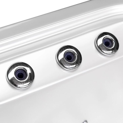 Наружная акриловая горячая ванна Спа настройка Jacuzzi Наружная спа для 6 человек Массажная спа горячая ванна с светодиодным освещением