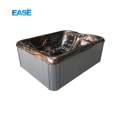 1pc светодиодный свет прямоугольник 350кг 3кВ 220В горячая ванна с 1pc циркуляционный насос и холодильник
