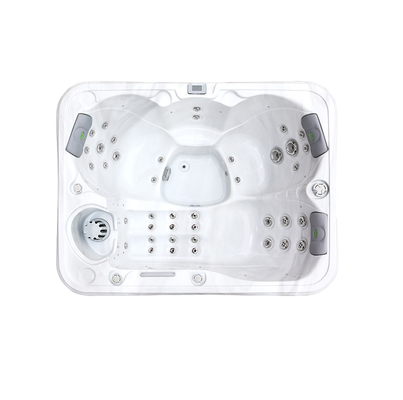 3-4 человека Jacussii Outdoor Spa Hot Tub с светодиодным освещением и энергетикой- дизайн