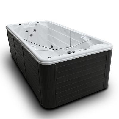 Спа заплыва массажа Freestanding бесконечного бассейна спа на открытом воздухе для человека 6