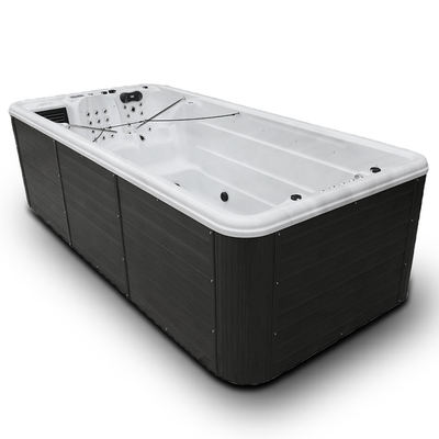 Спа заплыва массажа Freestanding бесконечного бассейна спа на открытом воздухе для человека 6