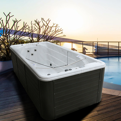На открытом воздухе Freestanding плавая спа бассейна заплыва массажа водоворота спа
