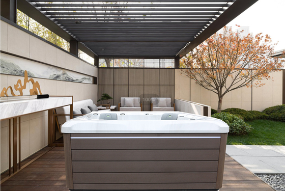 Luxury Whirlpool Massage Bathtub Наружная гидро-спа горячая ванна
